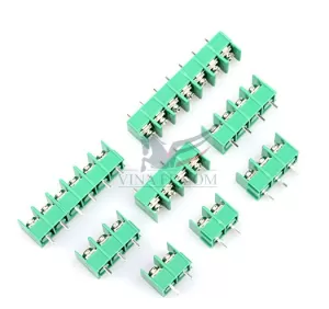 KF7.62-4 Terminal Hàn PCB 4P 20A 300V 7.62mm Xanh Lá